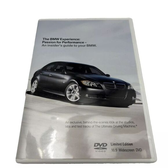 The BMW Experience Passion For Performance (2006) Limited Edition DVD - Picture 1 of 3